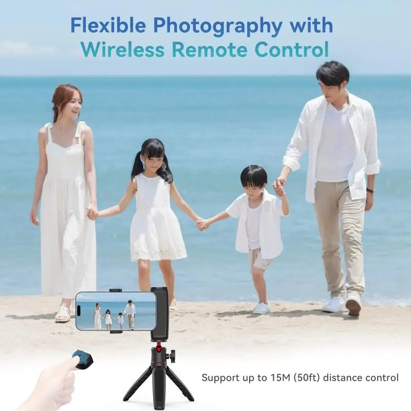 MA35 Bluetooth Selfie Stabilizer Handle with MagSafe Shutter for iPhone - Ultimate Mobile Photo Stand