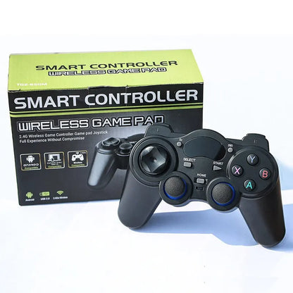 Wireless 2.4G Game Controller Joystick with OTG Converter for P3, Android Devices, Tablets, and Smart TVs