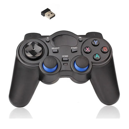 Wireless 2.4G Game Controller Joystick with OTG Converter for P3, Android Devices, Tablets, and Smart TVs