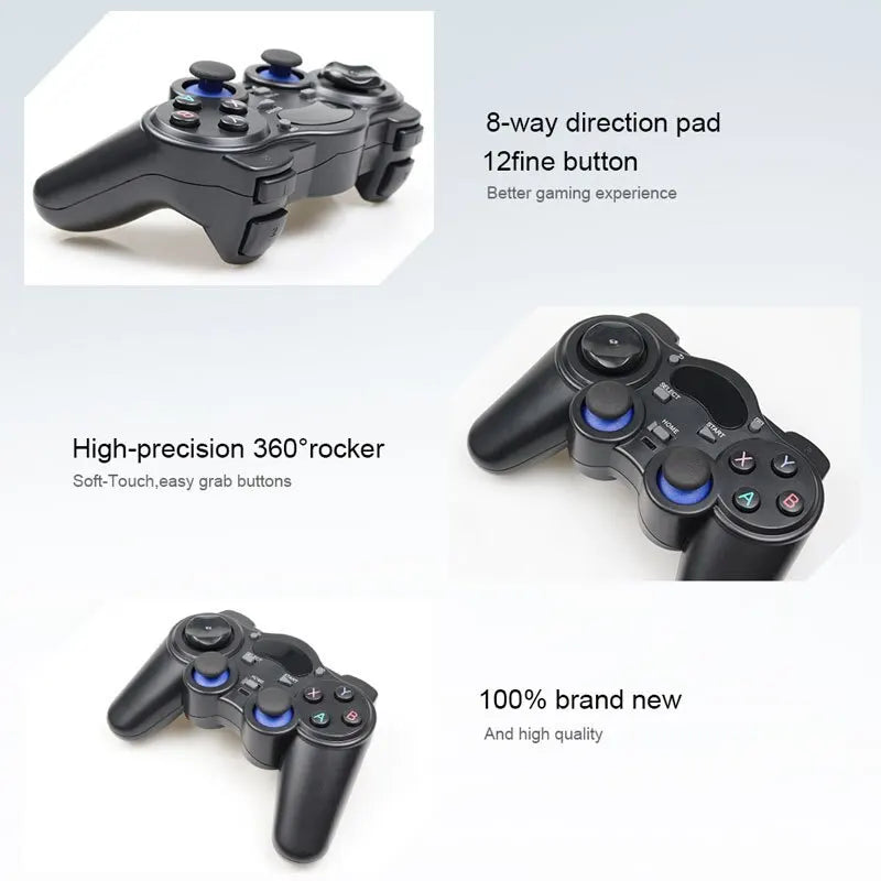Wireless 2.4G Game Controller Joystick with OTG Converter for P3, Android Devices, Tablets, and Smart TVs