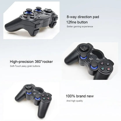 Wireless 2.4G Game Controller Joystick with OTG Converter for P3, Android Devices, Tablets, and Smart TVs