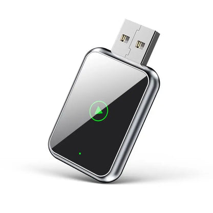 Wired Carplay Adapter for Chevrolet, Ford, Toyota,Adapter 2-In-1: Plug-And-Play USB Car Connector,For Both Apple and Android,Converts Wired to Wireless,Multifunctional Car Bluetooth Connection Box