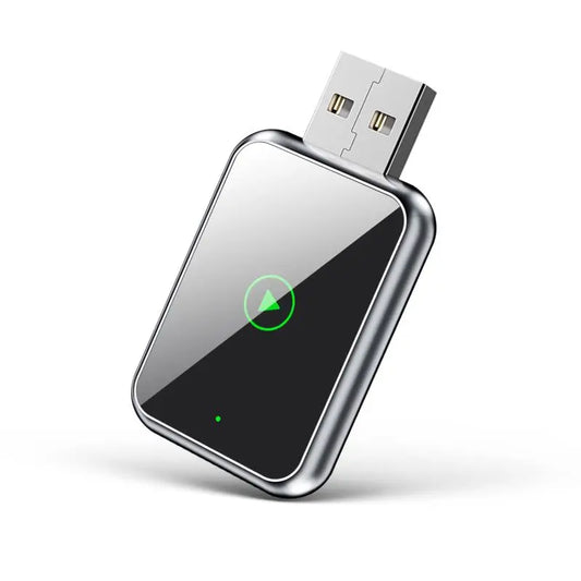 Wired Carplay Adapter for Chevrolet, Ford, Toyota,Adapter 2-In-1: Plug-And-Play USB Car Connector,For Both Apple and Android,Converts Wired to Wireless,Multifunctional Car Bluetooth Connection Box