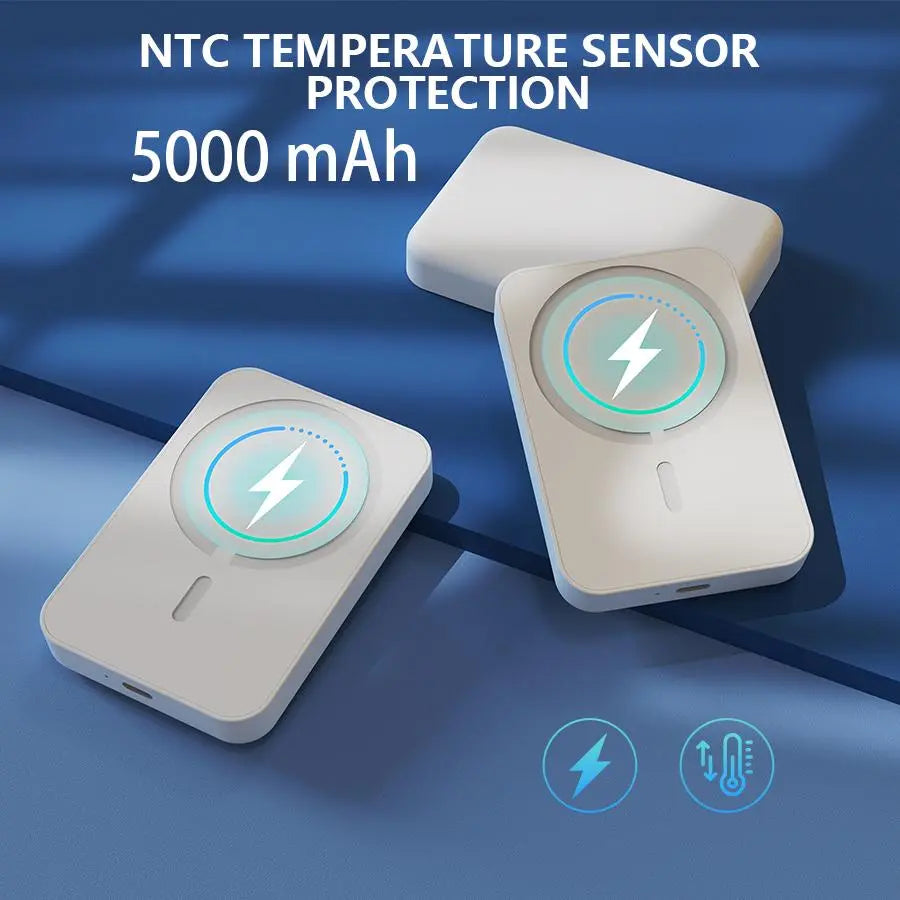 2026 New Flagship Launch Portable Charger. 22.5W Ultra-Fast Charging Power Bank. Sleek, Mini & Ultra-Portable Wireless Charger. Ideal Gift for Halloween, Christmas & Back to School Season – Perfect I Phone Charger Choice.
