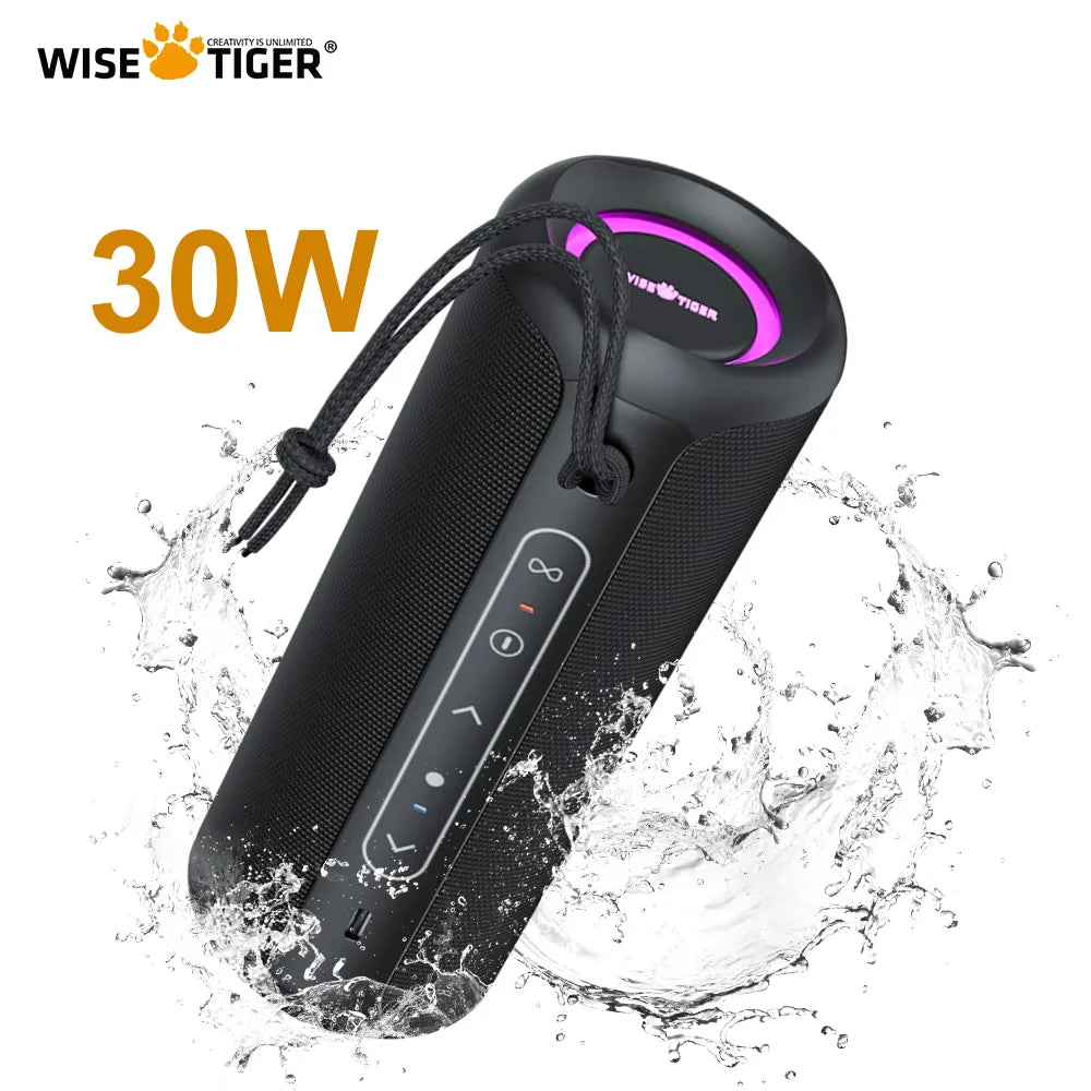 P3 Portabler Bluetooth-Lautsprecher – 360° Sound, Wasserdicht, ideal für Outdoor