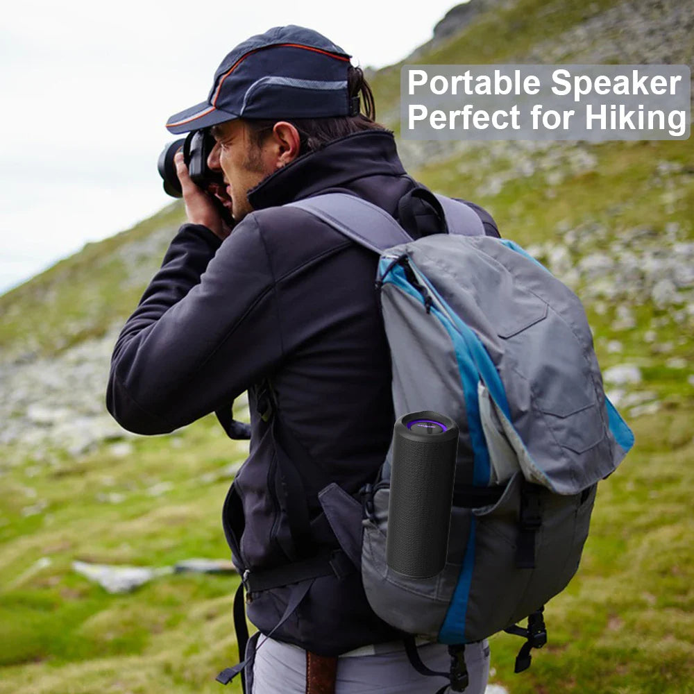 P3 Portabler Bluetooth-Lautsprecher – 360° Sound, Wasserdicht, ideal für Outdoor