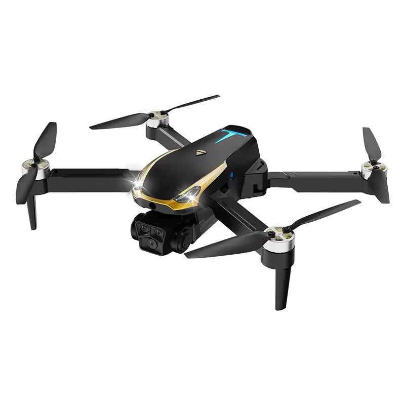 M8 Pro 2026 Aerial Drone, Equipped with 4K UHD EIS Camera, GPS Positioning, 5G Wifi FPV, Brushless Motors, Optical Flow Hover, Intelligent Obstacle Avoidance, Auto Return, 360° Stunt Roll, 2 Batteries Included