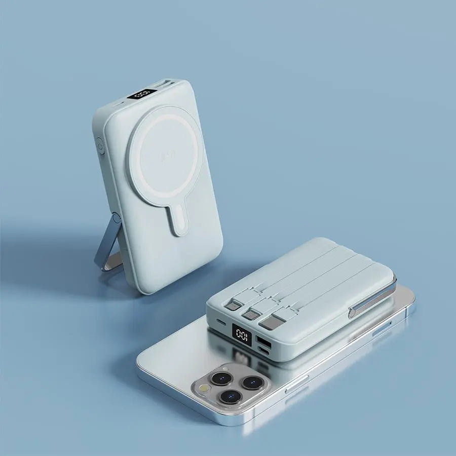 2026 New Flagship Launch Portable Charger. 22.5W Ultra-Fast Charging Power Bank. Sleek, Mini & Ultra-Portable Wireless Charger. Ideal Gift for Halloween, Christmas & Back to School Season – Perfect I Phone Charger Choice.