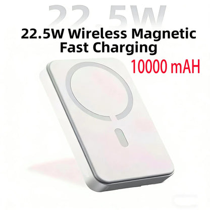 2026 New Flagship Launch Portable Charger. 22.5W Ultra-Fast Charging Power Bank. Sleek, Mini & Ultra-Portable Wireless Charger. Ideal Gift for Halloween, Christmas & Back to School Season – Perfect I Phone Charger Choice.
