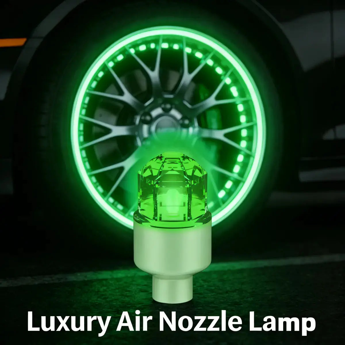 LED Wheel Light Waterproof Luminous Car Tire Valve Caps Vibration-Sensitive LED Tire Valve Cap-Bicycle Car Motorcycle Tire Led,Summervibes