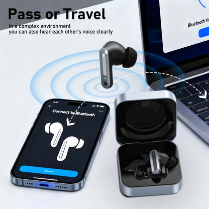 Wireless Earbuds Bluetooth 6.0 Earphones, in Ear Earbuds,Waterproof Wireless Earphones, Suitable for Office, Sports, Study and Audio Calls, Built in Microphone, Gaming Bluetooth Headphones