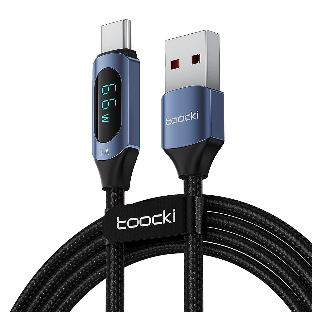Experience Lightning-Fast Charging with the 100W USB Type C Cable - Compatible with Huawei, Honor, Xiaomi, Samsung and More! Available in 1M & 2M Lengths